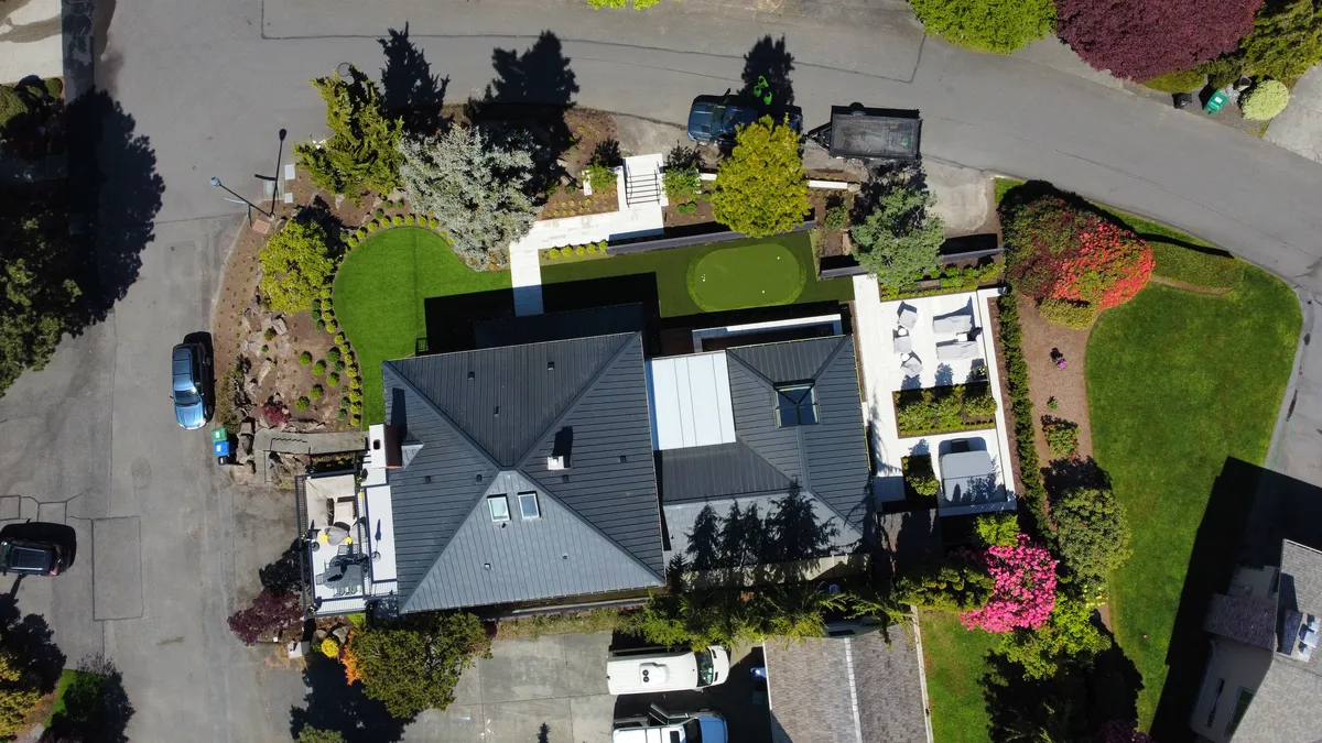 backyard putting green