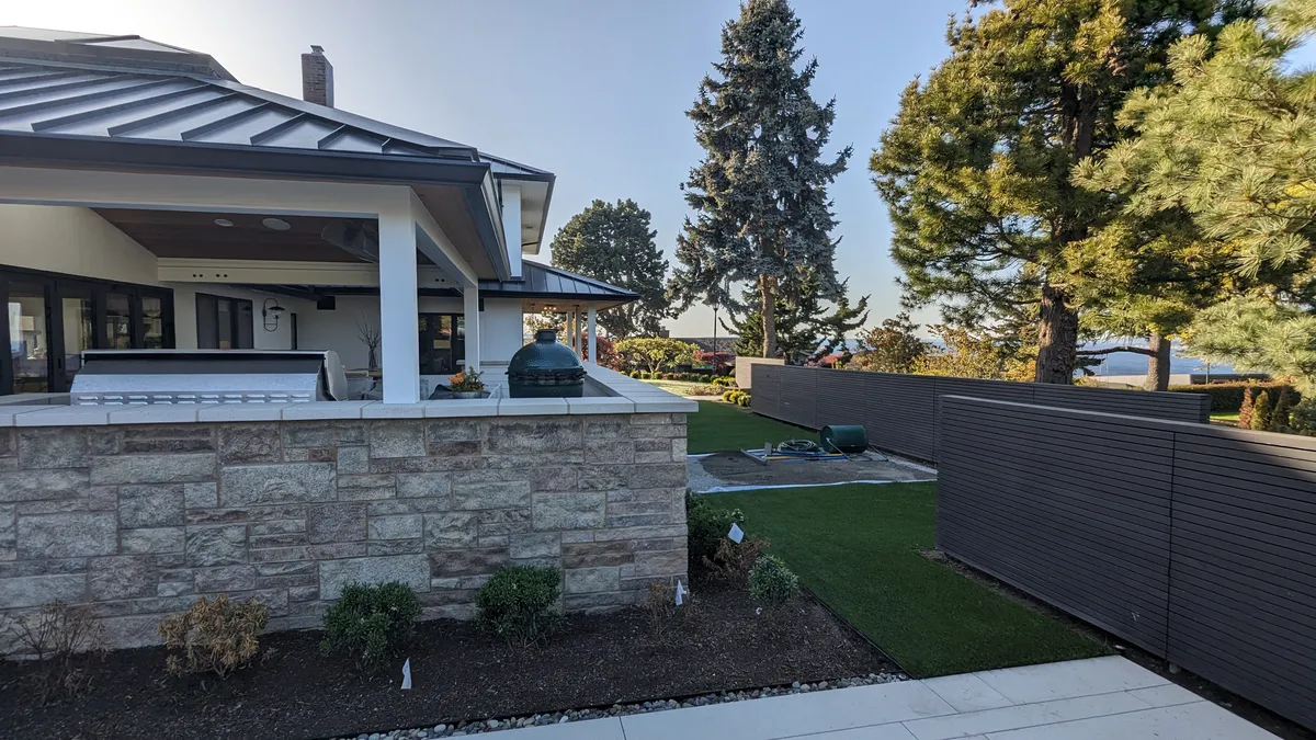 backyard putting green