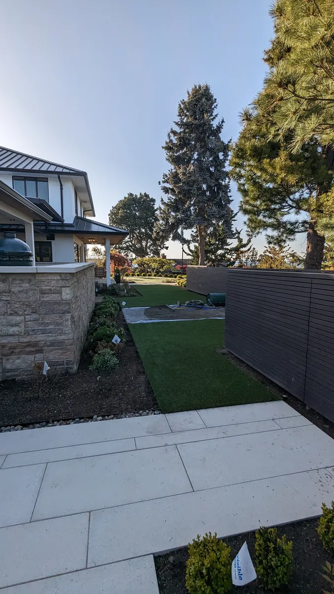 backyard putting green