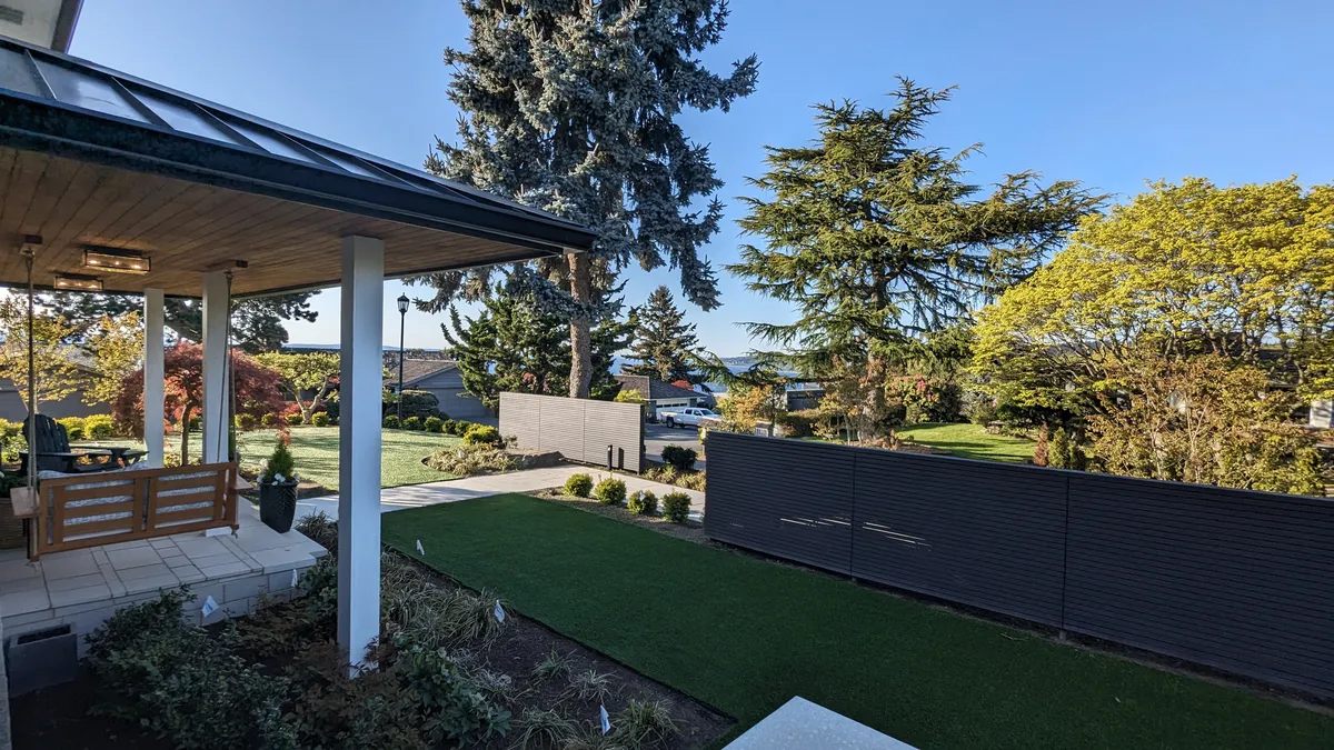 backyard putting green