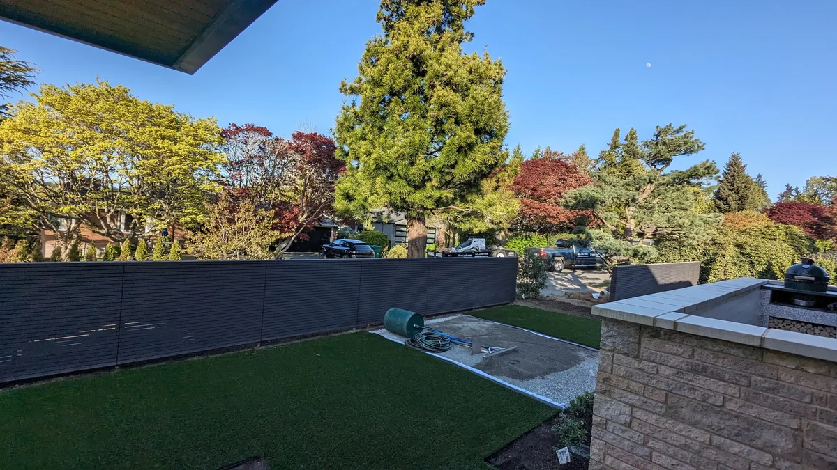backyard putting green