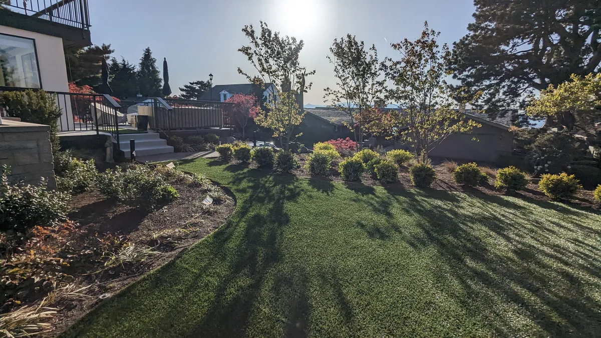 backyard putting green