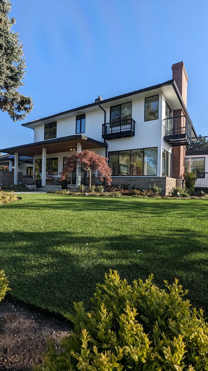 backyard putting green