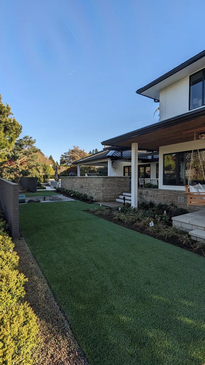 backyard putting green