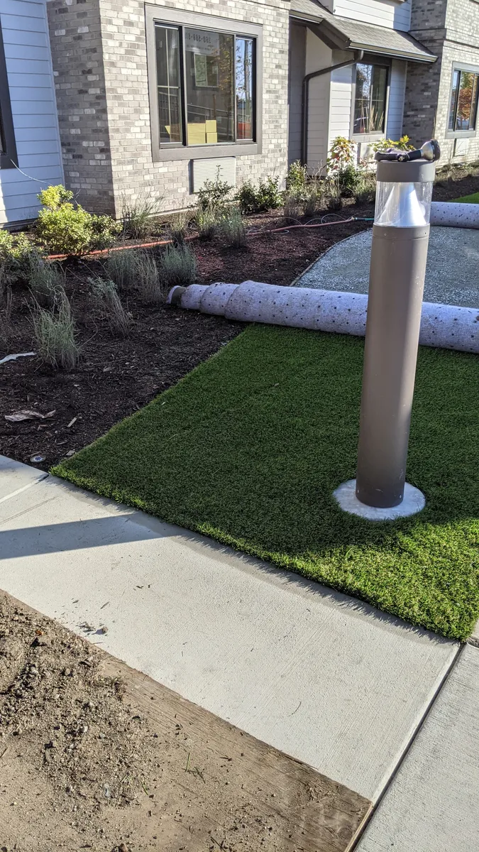 artificial landscape grass