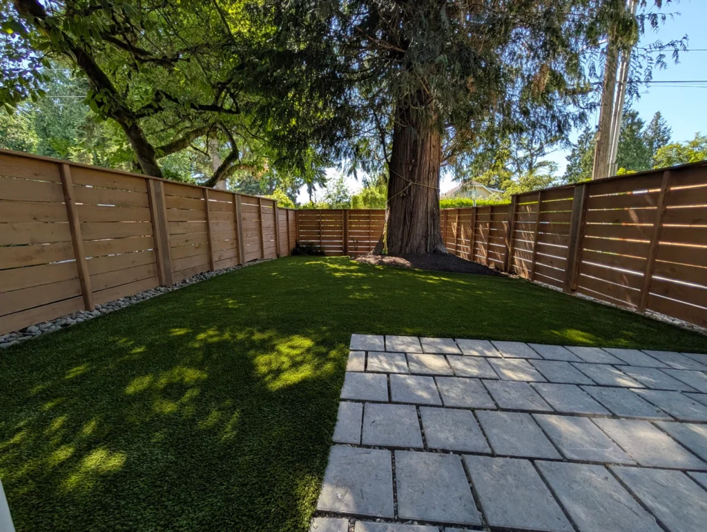 K9Grass Classic+ Installation Lake Forest Park Pet Yard