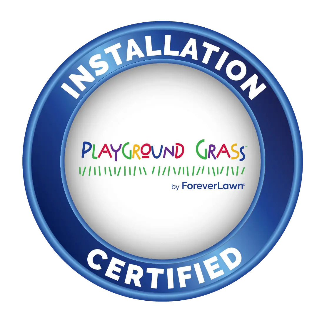 Playground Grass Installation Certified